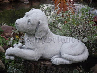 Labrador Dog Concrete figure Dog M982 Darček
