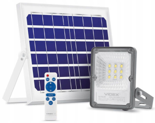 Záhradné halogény - Slnečná halogénová lampa 20W Pilot solárneho panela