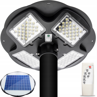 Uličná lampa - LED žiarovka Solar Lanting Runting Twilight Motion Sensor 200 W IP65