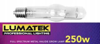 Lampa na pestovanie raslín - MH LUMATEK 250W žiarovka