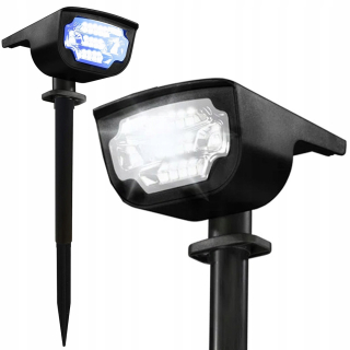 Solárna zapichovacia záhradná lampa - Solárna záhradná lampa kladivá LED lampa farby