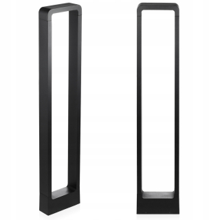 Svetelný stĺp do záhrady - Záhradná lampa stojaca 80 cm vonkajšia LED bar