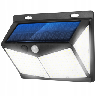 Uličná lampa - Halogén solárnej lampy s snímačom pohybu súmraku