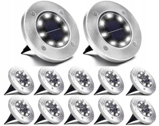 Solárna zapichovacia záhradná lampa - Keramika s kaktusom 29 cm