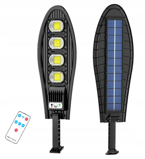 Uličná lampa - Solar Lamp Street Lighthouse 168 LED + rukoväť