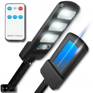 Uličná lampa - Solárny solárny lampa Solárny panel môže snímač