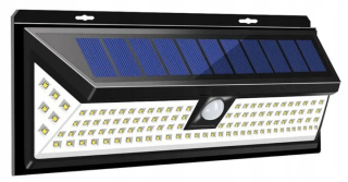 Solárna zapichovacia záhradná lampa - Solárna lampa s pohybom a senzorom súmraku 118led