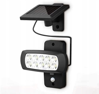 Záhradné halogény - Solárna lampa - vonkajšia - záhrada so senzorom