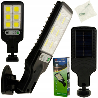 Uličná lampa - LED pouličná lampa solárna lampa 120 COB záhrada