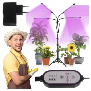 Lampa na pestovanie raslín - Rastlinná lampa LED žiarovky LED stojace stojace stojany rastúce LIGHT LED diódy