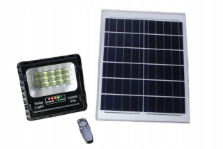 Uličná lampa - 100 W solárny leopard so samostatným panelom