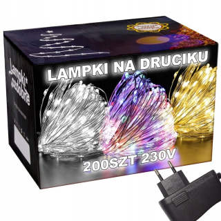 LAMPY NA VIANOČNÝ STROMČEK MIKRO LED PRÚD