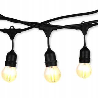 Záhradné girlandy - Lampy záhradného girlandu 5m 10 VT-7135 Rámy