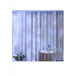 Light Light Curtain 300 LED 3x3m studená biela