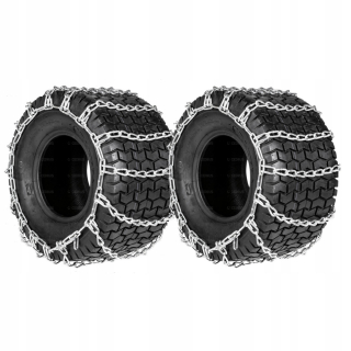 Iní príslušenstvo pre záhradné náradie - Snehové reťazce pre 18 "pre traktor 18x8.50-8 2 kusy
