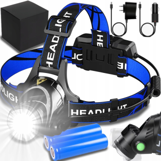 LED zoom kovový cree xml-t6 LED baterka