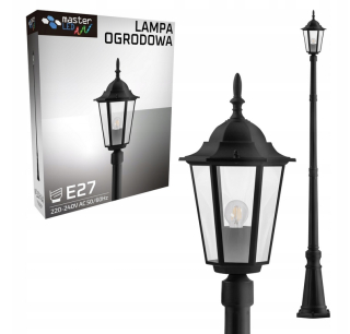 Svetelný stĺp do záhrady - LED lampa IP44 záhradná lampa stojaca 229 cm