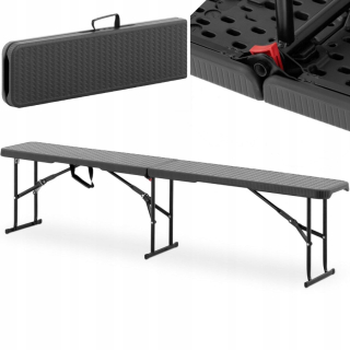 Záhradná lavica, lavička - Vidaxl Garden Bench, 114,5 cm, tmavošedý podus