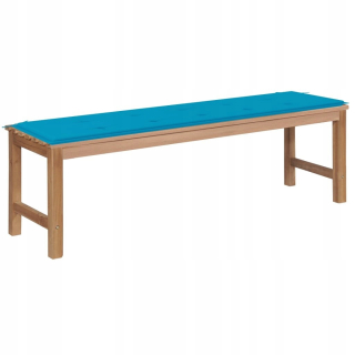Záhradná lavica, lavička - Vidaxl záhradná lavica, 120 cm, tmavošedý vankúš