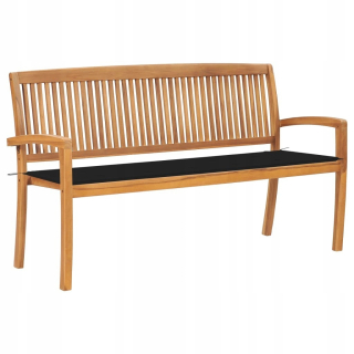 Záhradná lavica, lavička - Záhradná lavica s operadlom 122 x 88,5 x 55,5 cm pohovka