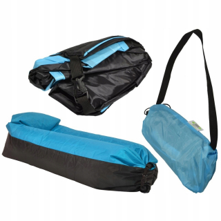 Záhradné lehátko - Lazy Bag nafukovacia slnečná ležadlá matrac enero Camp