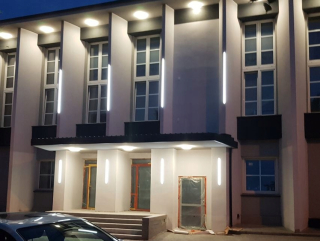 Záhradná príjazdová lampa - LED podlahová podlaha nadmorská výška stĺpika koridor waterod