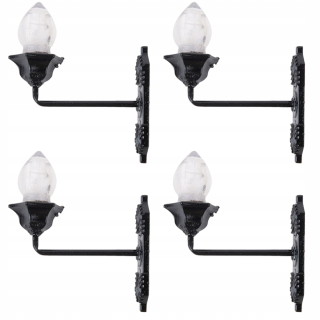 Dekorácia do záhrady - LED nástenná lampa Dollous Wall Decoration 5 ks