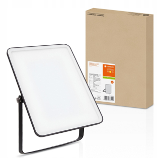 Záhradné halogény - LEDVANCE LED reflektor 50W 3000K čierny 4250lm