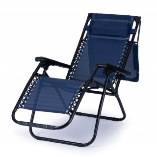 Záhradné lehátko - Deckchairs s firmou, 2 ks., Polirattan,