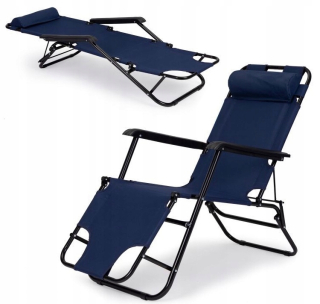 Záhradné lehátko - Deckchair Garden Great s kreslom s čelnou doskou do záhradného domu