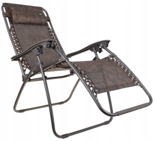 Záhradná pláž Deckchair Skladacie kreslo nastavenie