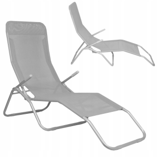 Záhradné lehátko - Deckchair na záhradnej terase Beach Gravitačné kreslo