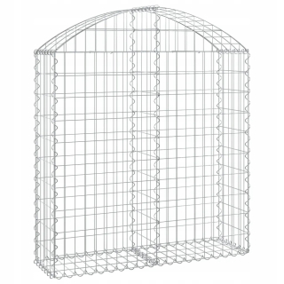 Gabion - OBLOUKOVÝ GABIONOVÝ KOŠÍK 100X30X100/120 CM