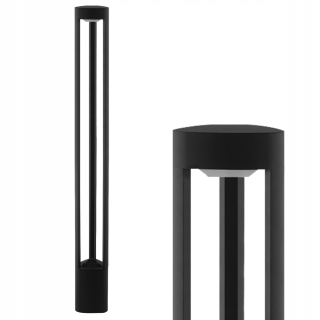Svetelný stĺp do záhrady - Záhradná lampa 80 cm GX53 stojaci vonkajší stĺp