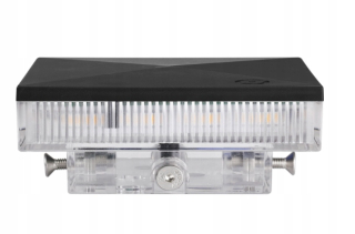 Svetelný stĺp do záhrady - Biela LED osvetľovacia žiarovka pre stĺpik 100x100 100x80 80x80