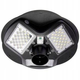Uličná lampa - LED ulica Solárna žiarovka senzor + diaľkové ovládanie