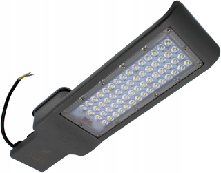 Uličná lampa - 50W LED pouličná lampa 5000lm DUSK Senzor