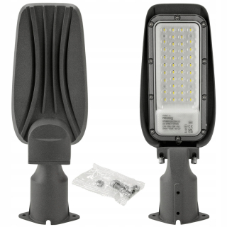 Uličná lampa - LED pouličná lampa Lantern 30W 3900lm vodotesná hliníková prémia IP65