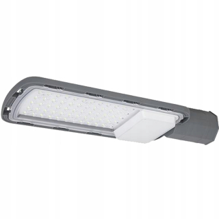 Uličná lampa - LED pouličná lampa LED maják 50 W IP65 5000K 5000LM šedá šedá