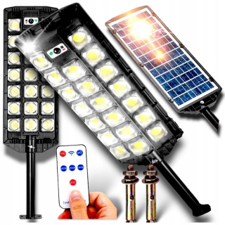 Uličná lampa - Solar Street Lamp 2000W 30000 LM Pilot Lantern Motion Sensor Dusk