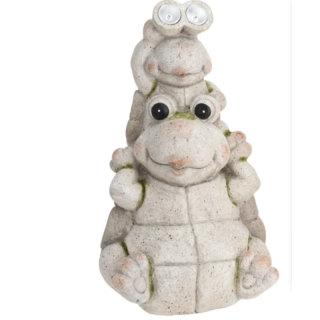 Solárna zapichovacia záhradná lampa - Čierna tkanina 70 g/m2