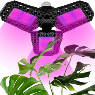 Lampa na pestovanie raslín - Lampa pre rast rastlinnej kultivácie Žiarovka 108 LED panel Strong 8W Panel