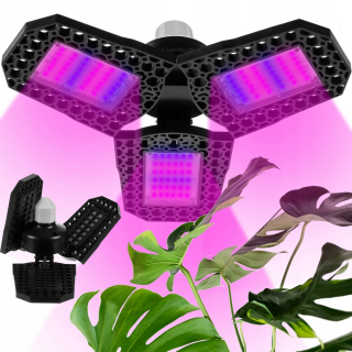 Lampa na pestovanie raslín - Lampa na pestovanie pestovania rastlín 8 W žiarovky