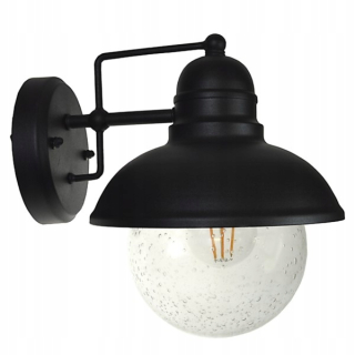 Záhradná fasádna lampa - Fasáda lampa na stenu lampa sklo E27 LED podkrovie