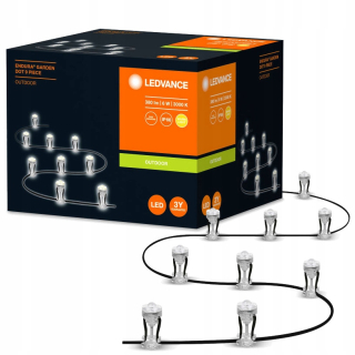 Solárna zapichovacia záhradná lampa - LED dióda LED 9 kusov IP65
