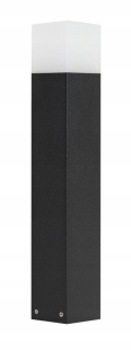 Svetelný stĺp do záhrady - Stojanová záhradná lampa CUBE, tyč 58 cm SUMA čierna CB580 BL