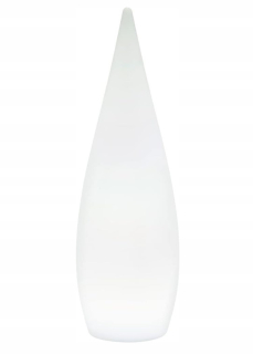 Svetelný stĺp do záhrady - LED záhradná lampa stojatá kvapka palmy 80 cm