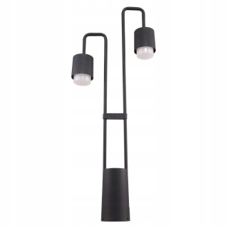 Svetelný stĺp do záhrady - Soraano C49/80/BK-9 Italux Garden Lamp