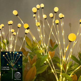 Solárna zapichovacia záhradná lampa - Solárna lampa visiaci externý pilot