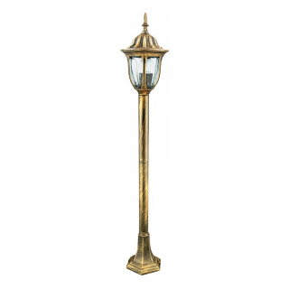 Svetelný stĺp do záhrady - E27 stojace záhradné svietidlo 108cm FLORENCJA patina
